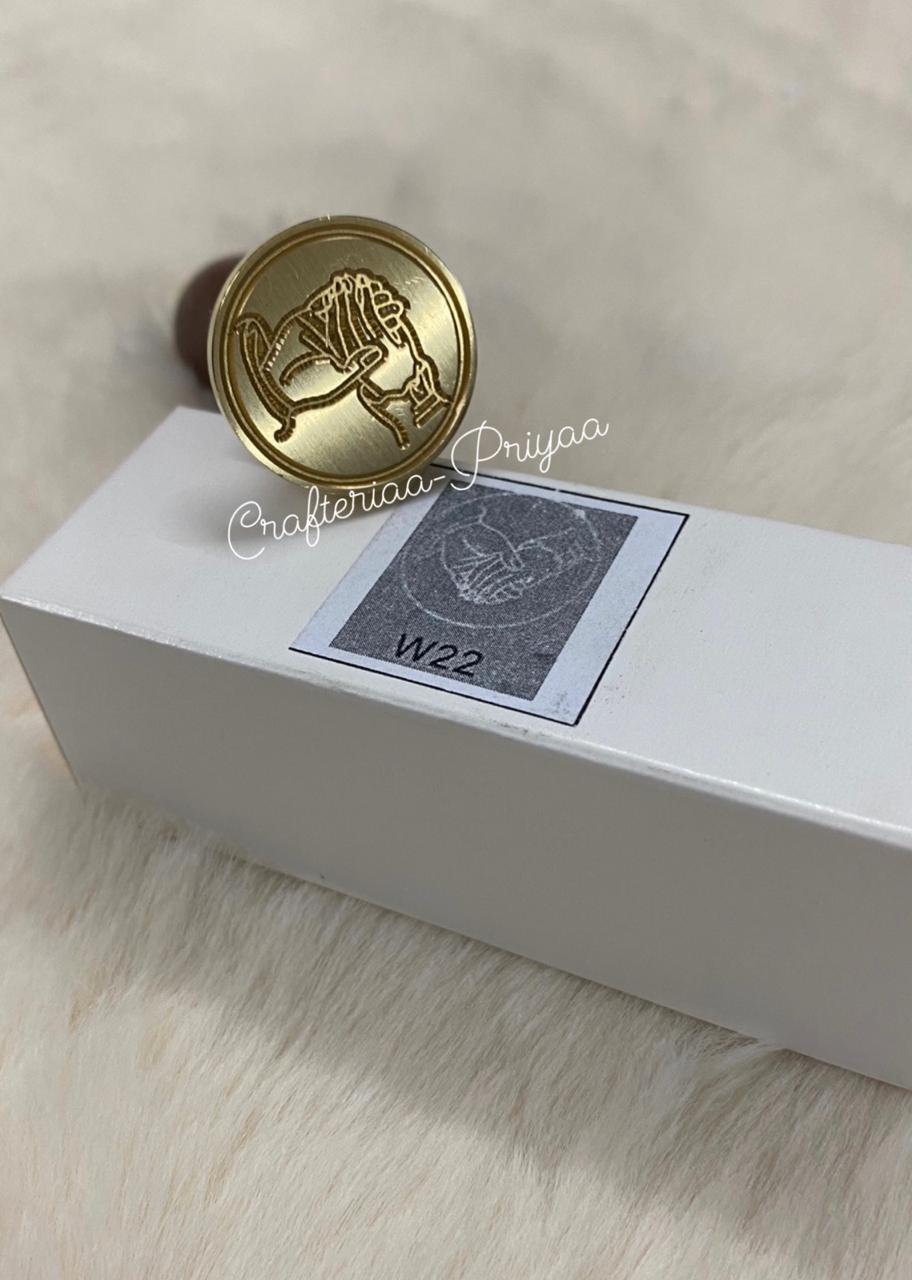 Wax Seal Stamp- D44- HANDS