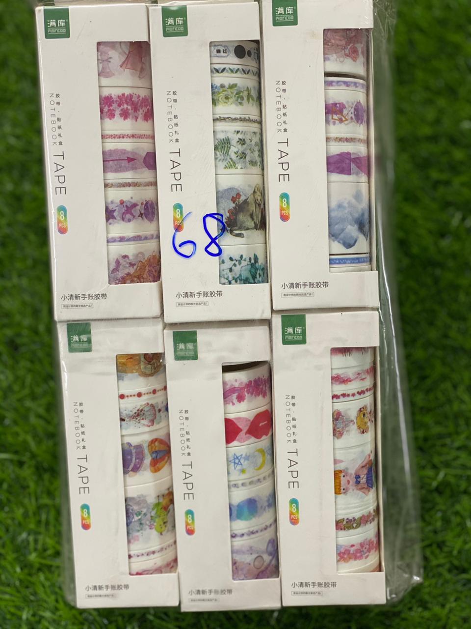 Washi tapes combo – 48 Tapes- design – 68