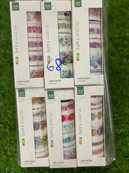 Washi tapes combo – 48 Tapes- design – 68