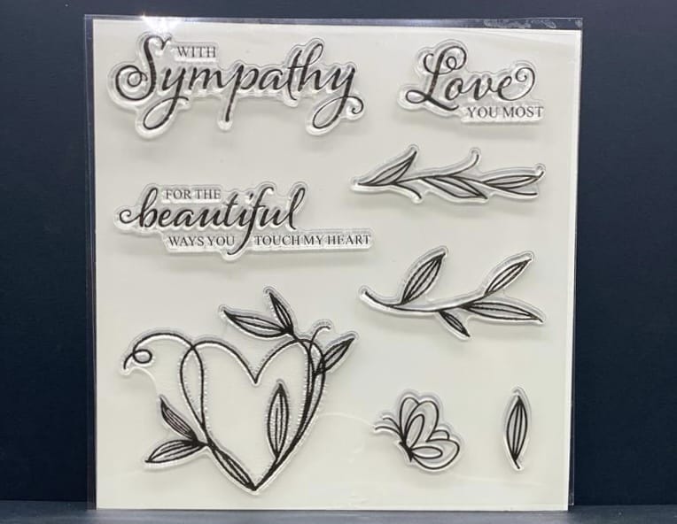 Clear Rubber Stamp- NC 02