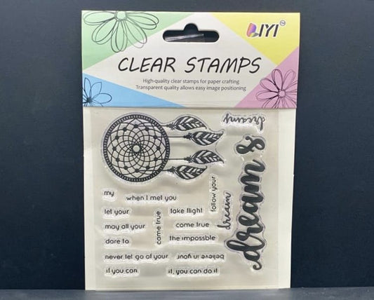 Clear Rubber Stamp- YC 309