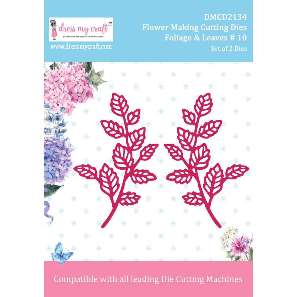 Foliage & Leaves # 10 – Flower Making Cutting Dies