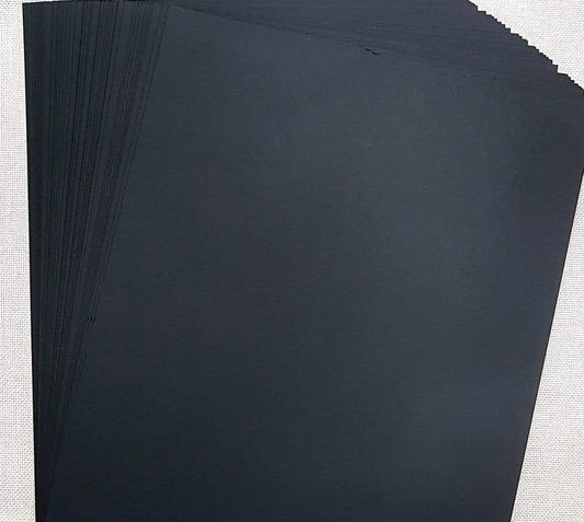 Black Cardstock- 350 GSM- 12*12 Inch -10 sheets