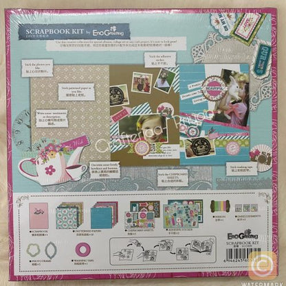 Eno Greeting DIY Book Kit for Scrapbooking