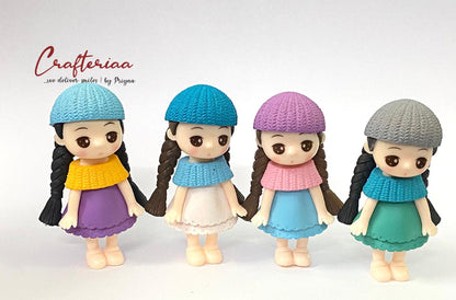 Girls – miniature 4 pieces – design 53