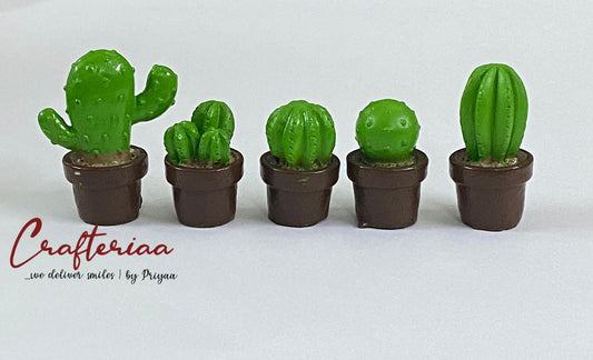 Miniature Cactus 5 pieces – design 94
