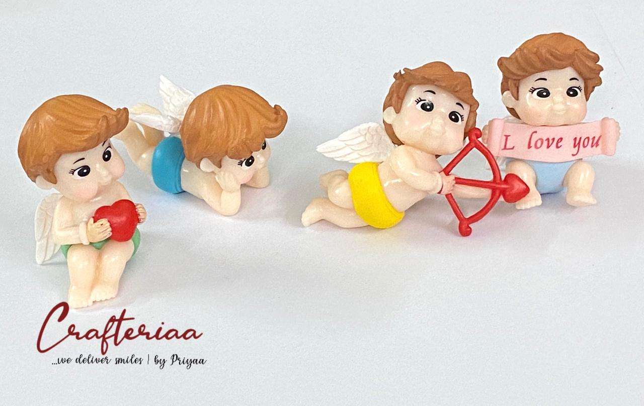 Miniature Angel Set 4 pieces – design 100