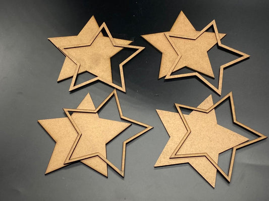 Coasters Set – Star, 4 pieces