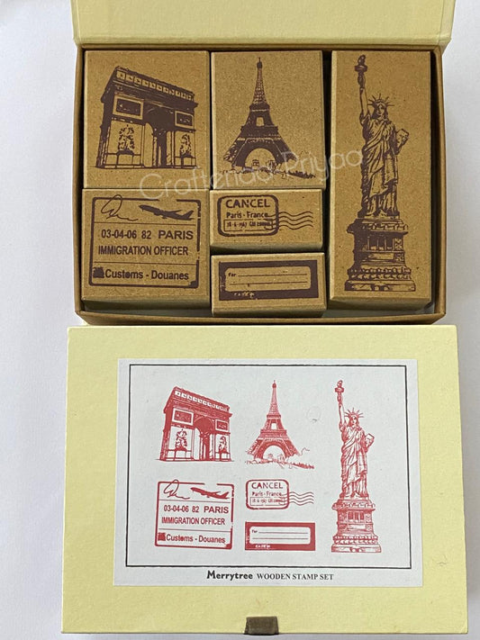 Wooden Stamp Set