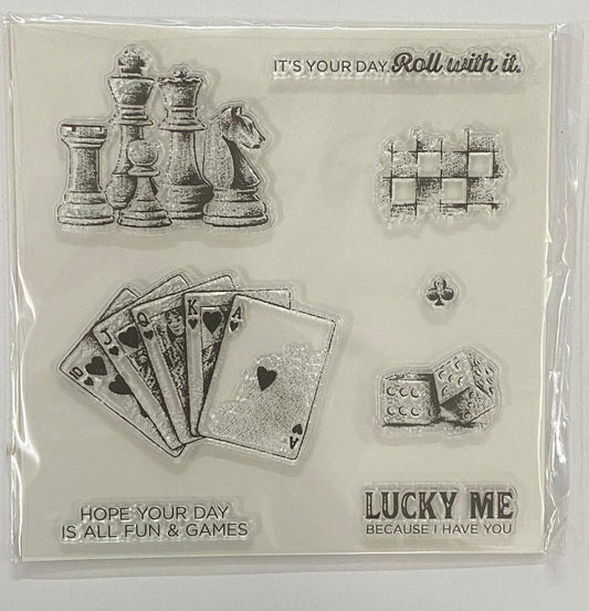 Clear Rubber Stamp- Elements- Nc 21