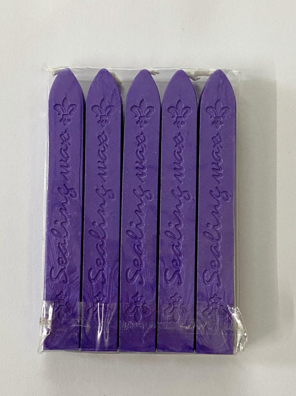 Wax Seal SET – 5 pieces- shade- purple