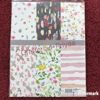 Wrapping Book– 24 Sheets , Design 12