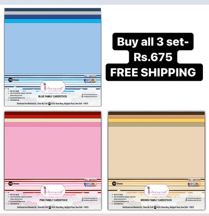 Cardstock combo FREE SHIPPING