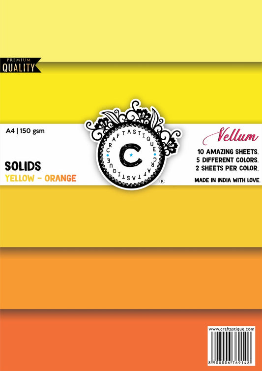 Solids : Yellow – Orange