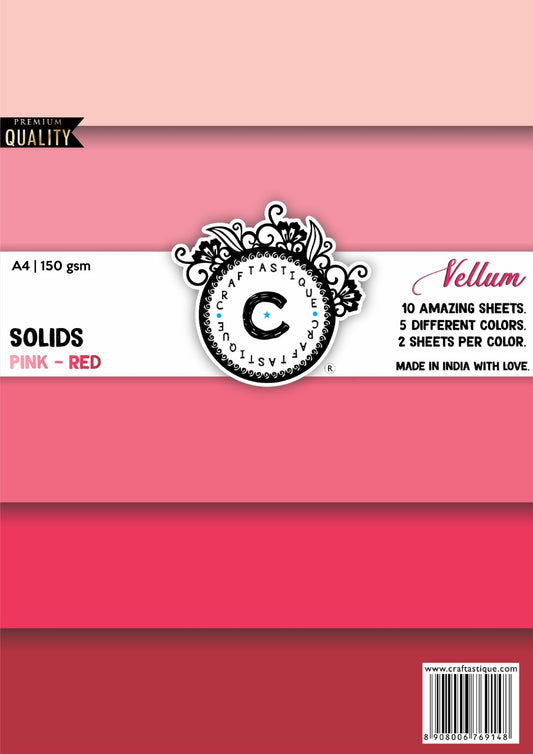 Solids : Pink – Red