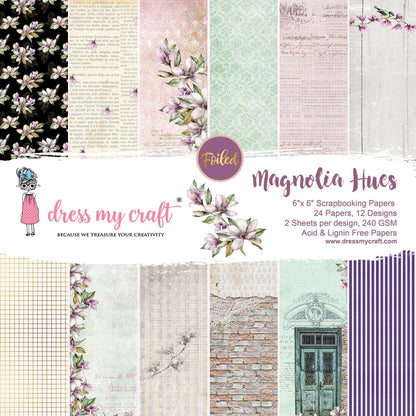 Magnolia Hues – 6″X6″ Paper Pad