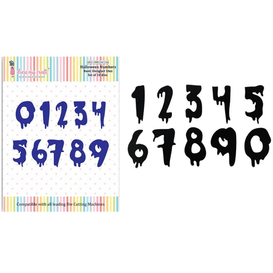 Halloween Numbers – Basic Designer Dies