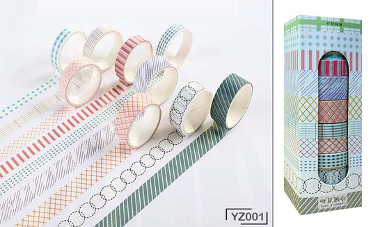 Washi Tape – Set of 9 tapes