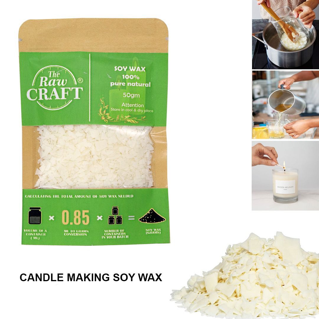 Candle Making Soy Wax – 50 gm