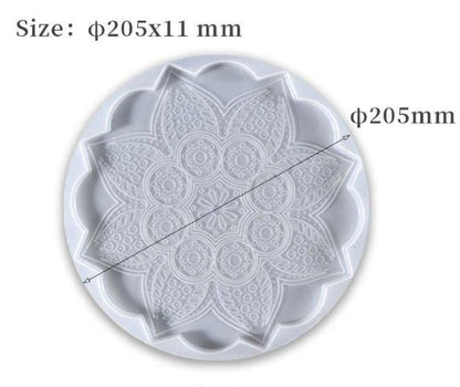 Mould- Design 121 Mandala Coaster