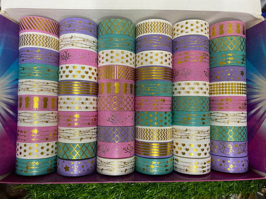 Combo – Washi tapes- 60 pieces-