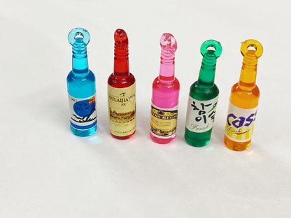 Miniature 5 pieces – design 144 Bottles