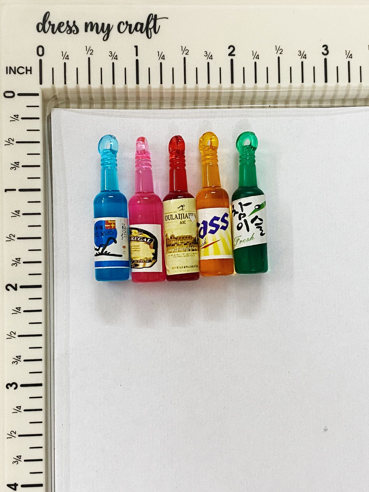 Miniature 5 pieces – design 144 Bottles