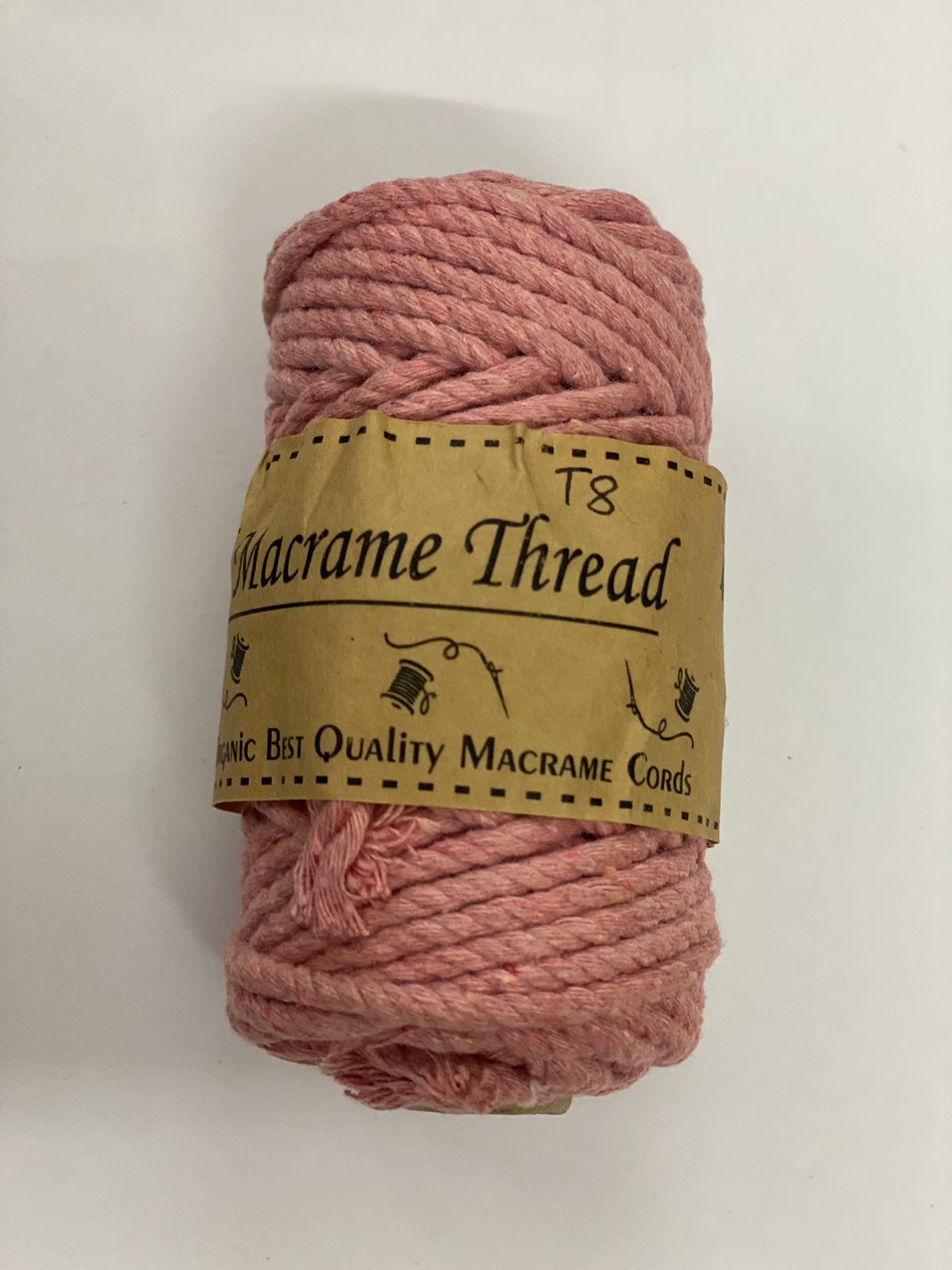 Machrame Thread – 3 Metre, Twisted T8