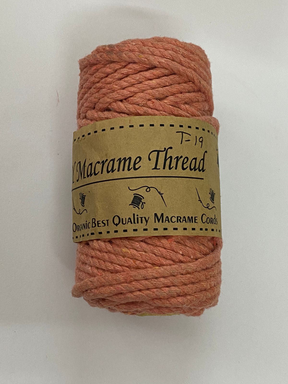 Machrame Thread – 3 Metre, Twisted T19