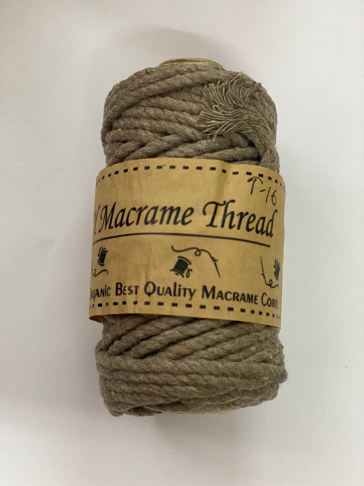 Machrame Thread – 3 Metre, Twisted T16