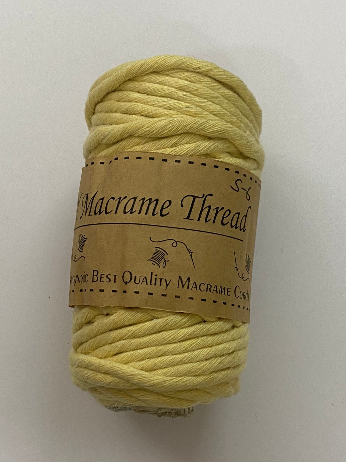 Machrame Thread – 3 Metre, Single S6