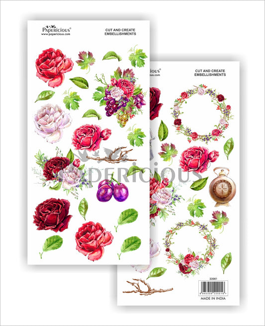 Cut and Create Embellishment Sheets – Blooms N Berries