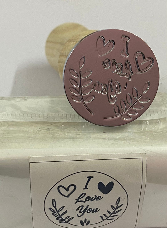 Wax Seal Stamp- D 109 I love You