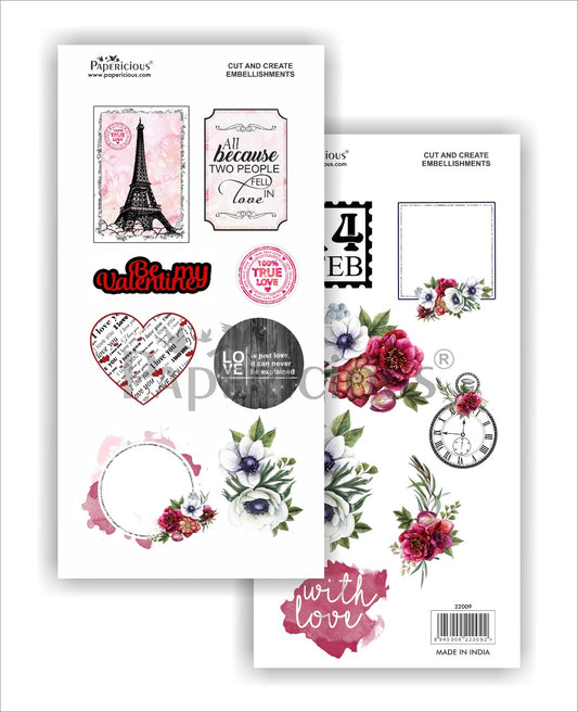 Cut and Create Embellishment Sheets – Perfect Affair