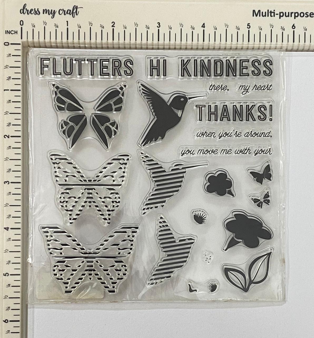 Clear Rubber Stamp- CS-3