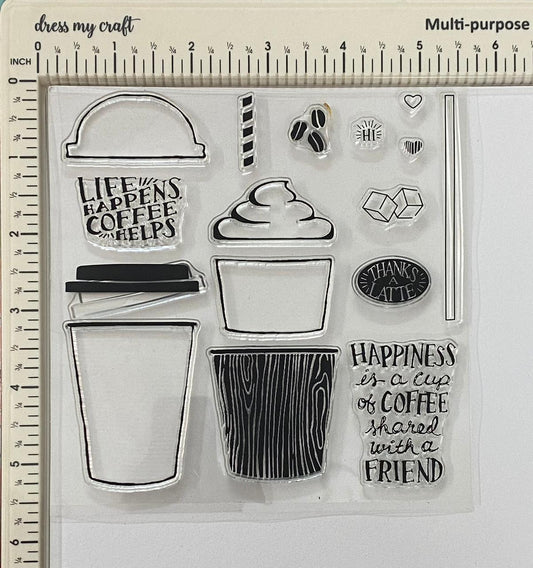 Clear Rubber Stamp- CS-4