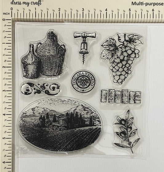 Clear Rubber Stamp- CS-5