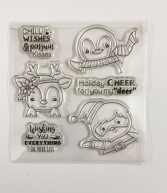 Clear Rubber Stamp- YC 209