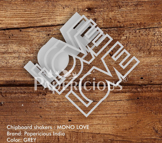 3D Shaker Chipboards- Mono Love