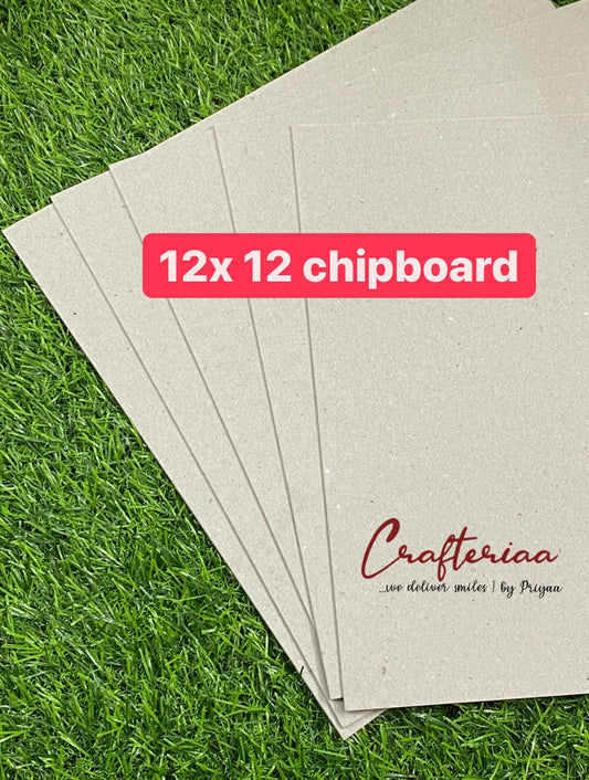 ChipBoard 12×12 inches- 10 Pieces- 1.4 mm