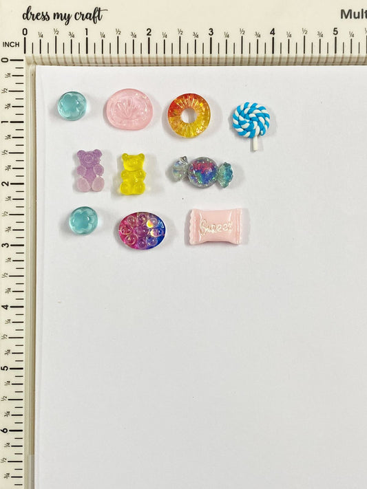Candy- Food Miniature 10 pieces – design 218