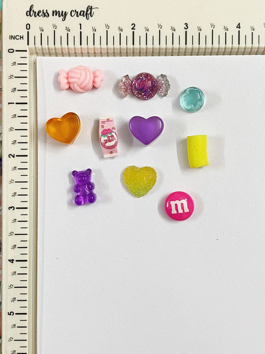 Candy - Food Miniature 10 pieces – design 219