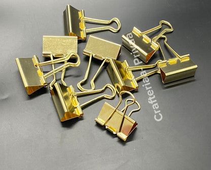 Binder Clip Gold Design No – 7