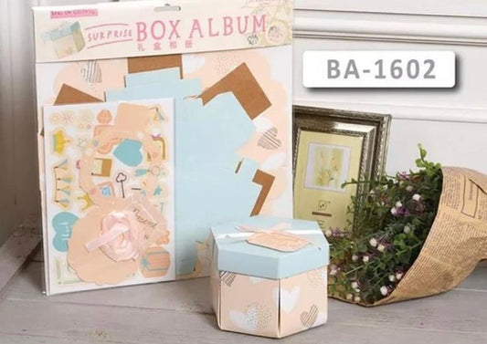 Hexagon Box Album D-3