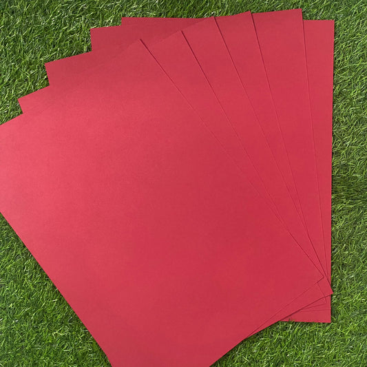 Red Cardstock- 250 GSM- 10 Sheets- A3