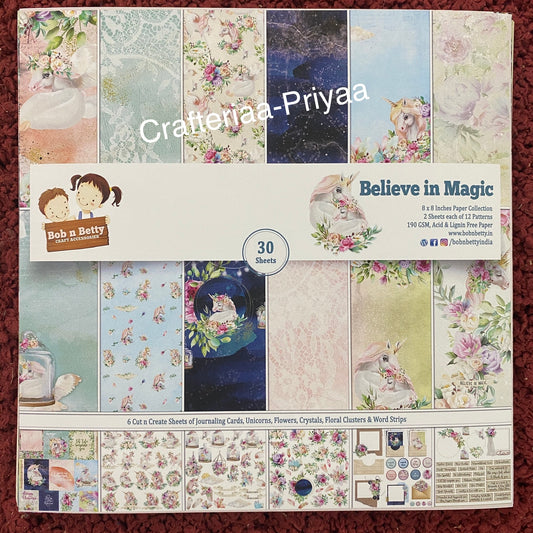 Believe in Magic – Paper Pad 8″ x 8″