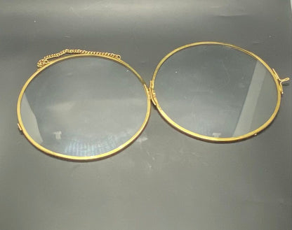 Vintage Glass Frame – 6 inch -Circle- FREE SHIPPING