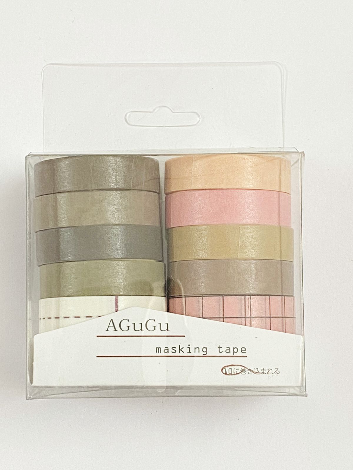 Washi Tape – Set of 10 tapes Design- F-4