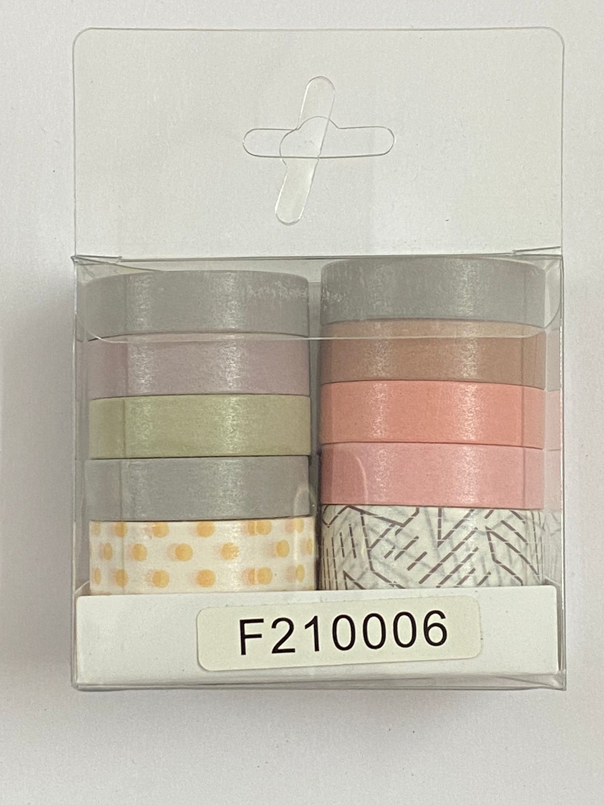Washi Tape – Set of 10 tapes Design- F-6