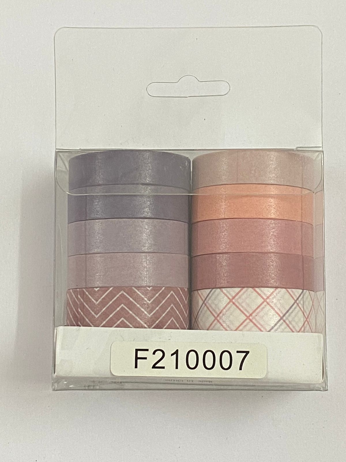 Washi Tape – Set of 10 tapes Design- F- 7